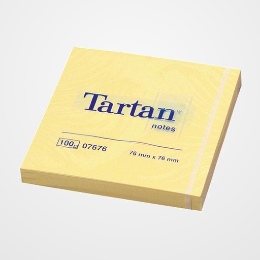 NOTAS ADHESIVAS TARTAN 100h  76x76