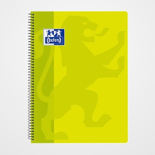 BLOC OXFORD SCHOOL CLASSIC tapa PP Fº 80h CUADRIC.4x4 90g LIMA