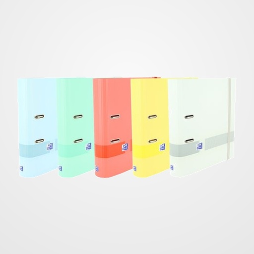 ARCHIVADOR palanca OXFORD OXFORD&YOU EXTRA A4+ 70mm SURTIDO PASTEL (5 col.)
