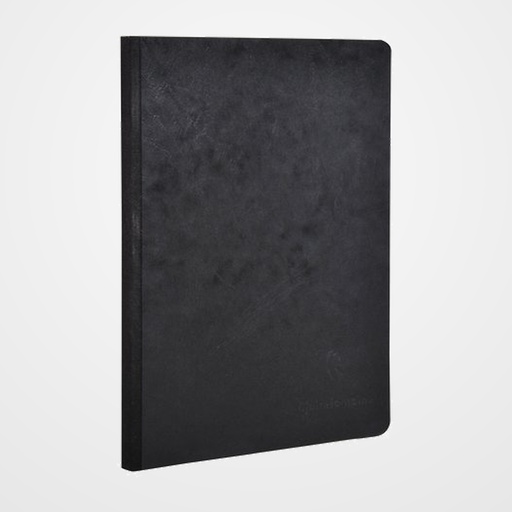 BLOC CLAIREFONTAINE ENCOLADO A5 LISO 96 HJS NEGRO