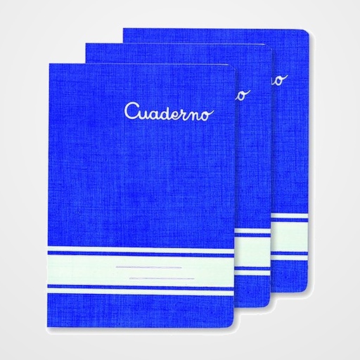 LIBRETA PACSA MI CUADERNO A5+ 30h 60g HORIZONTAL C/MARGEN AZUL