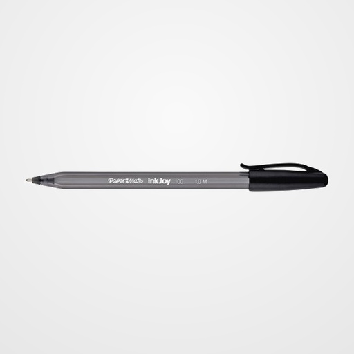 BOLIGRAFO PAPER MATE INKJOY 100 CAP NEGRO