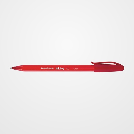 BOLIGRAFO PAPER MATE INKJOY 100 CAP ROJO
