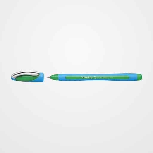 BOLIGRAFO SCHNEIDER SLIDER MEMO XB VERDE