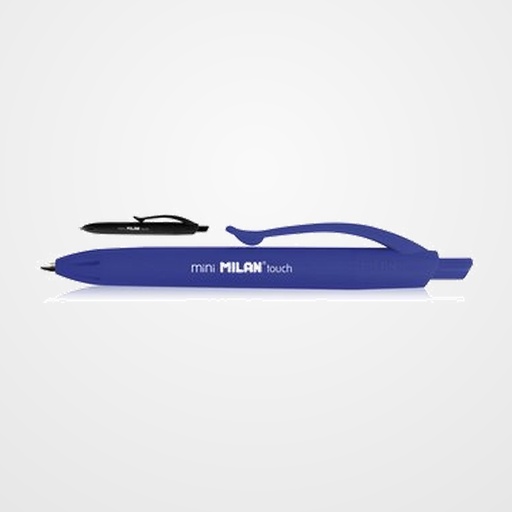 BOLIGRAFO MILAN RETRACTIL P1 TOUCH MINI AZUL