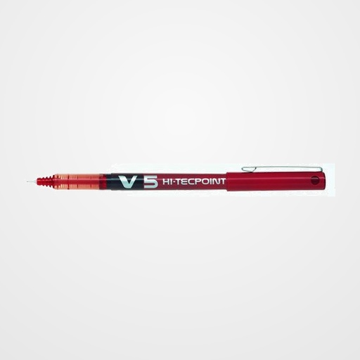 ROLLER T.LIQ. PILOT V-5  ROJO