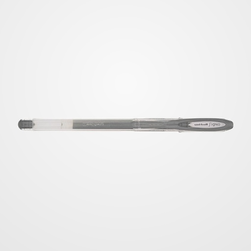 ROLLER GEL UNI-BALL SIGNO NOBLE METAL 0,8 (UM-120 NM)  PLATA