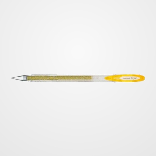 ROLLER GEL UNI-BALL SIGNO SPARKLING 1,0 (UM-120SP)  ORO