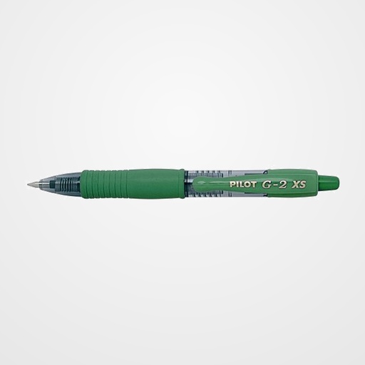 ROLLER GEL RT. PILOT G-2 XS PIXIE 0,7  VERDE