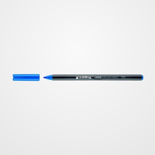 ROTULADOR FIBRA EDDING 1300  AZUL