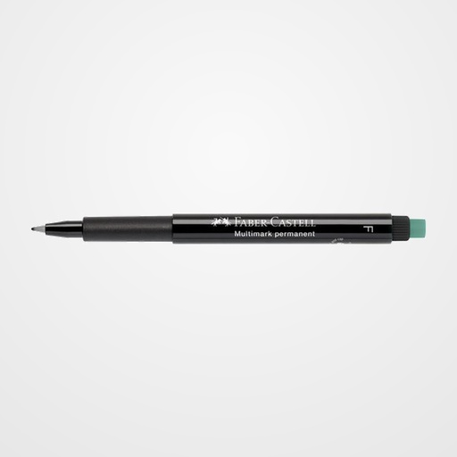 ROTULADOR PERMANENTE FABER-CASTELL MULTIMARK F  NEGRO