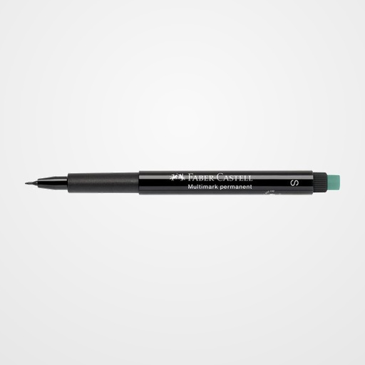 ROTULADOR PERMANENTE FABER-CASTELL MULTIMARK S  NEGRO