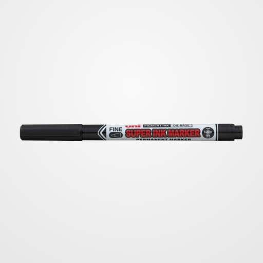 MARCADOR TEXTIL UNI-BALL SUPER INK (ESPECIAL ROPA) NEGRO