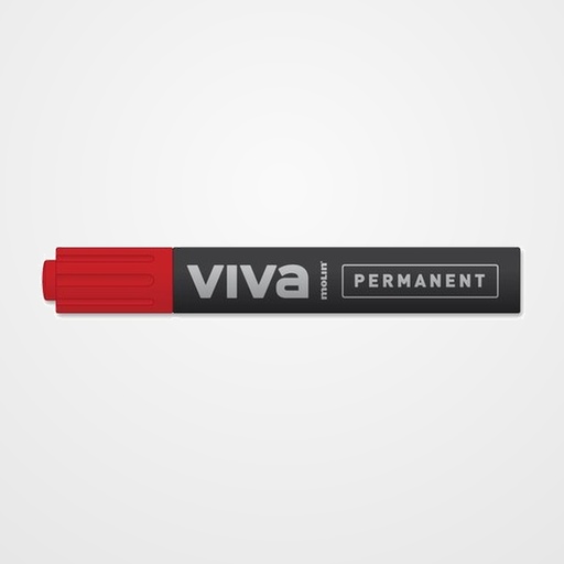 MARCADOR PERMANENTE MOLIN RTP230 CONICO ROJO