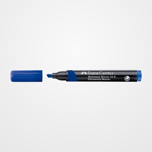 ROTULADOR PERMANENTE FABER-CASTELL MULTIMARK WINNER 54-E AZUL