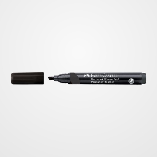 ROTULADOR PERMANENTE FABER-CASTELL MULTIMARK WINNER 54-E NEGRO