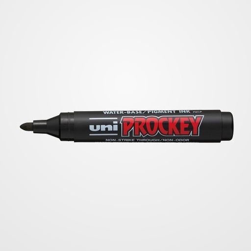 MARCADOR T.OPACA NO PERM. UNI-BALL PROCKEY  1,2-1,8 (PM-122)  NEGRO