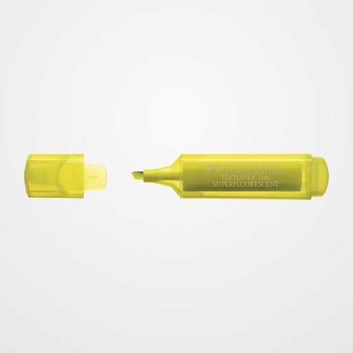 MARCADOR FLUOR FABER-CASTELL TEXTLINER 1546 AMARILLO
