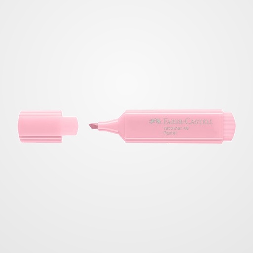 MARCADOR FLUOR FABER-CASTELL TEXTLINER 1546 PASTEL ROSA SUAVE