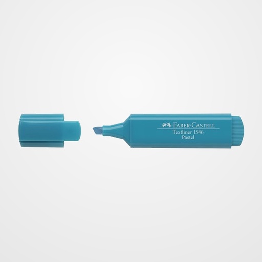 MARCADOR FLUOR FABER-CASTELL TEXTLINER 1546 PASTEL TURQUESA