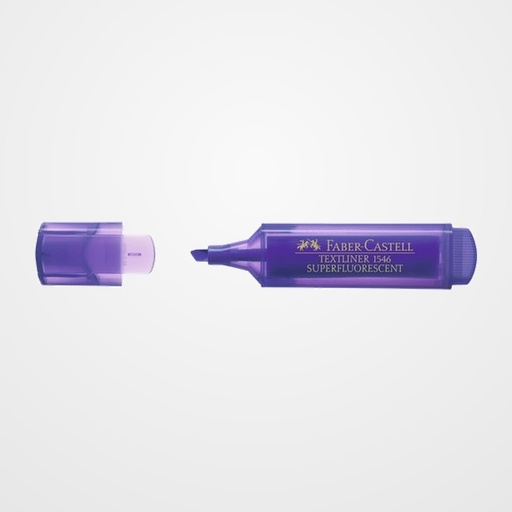 MARCADOR FLUOR FABER-CASTELL TEXTLINER 1546 VIOLETA