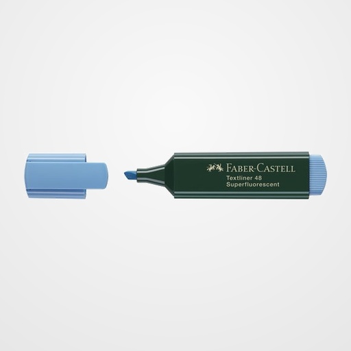 MARCADOR FLUOR FABER-CASTELL TEXTLINER 48  AZUL
