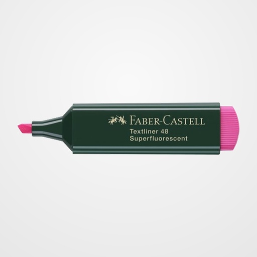 MARCADOR FLUOR FABER-CASTELL TEXTLINER 48  ROSA