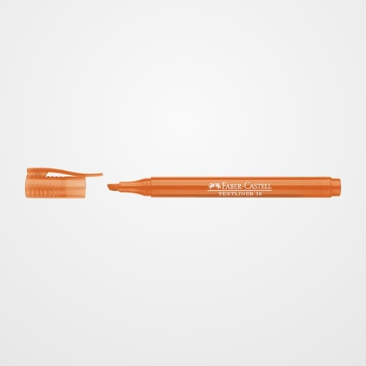 MARCADOR FLUOR FABER-CASTELL TEXTLINER 38 NARANJA
