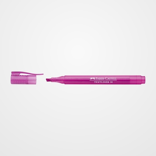 MARCADOR FLUOR FABER-CASTELL TEXTLINER 38 ROSA
