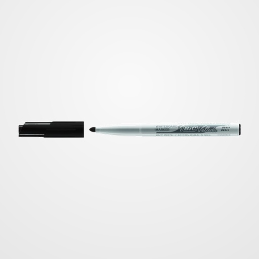 MARCADOR PIZARRA BIC VELLEDA 1741 MEDIUM CONICO  NEGRO