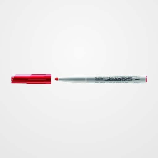 MARCADOR PIZARRA BIC VELLEDA 1741 MEDIUM CONICO  ROJO