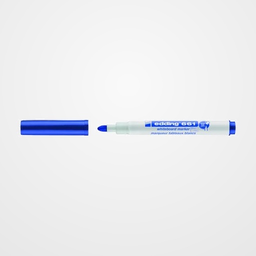 MARCADOR PIZARRA EDDING 661 CONICO  AZUL