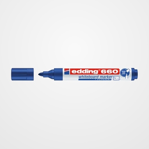 MARCADOR PIZARRA EDDING 660 CONICO  AZUL