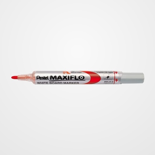 MARCADOR PIZARRA PENTEL MAXIFLO MWL5S CONICO 2 mm. ROJO