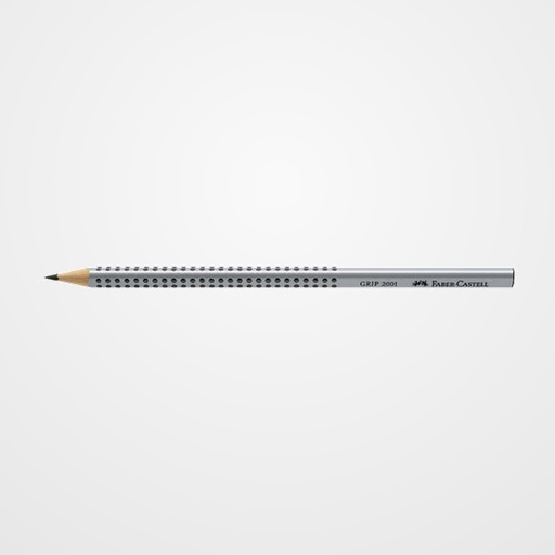 LAPIZ de GRAFITO FABER-CASTELL GRIP 2001 - 2H