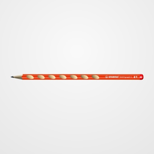 LAPIZ de GRAFITO STABILO EASY GRAPH S para DIESTROS NARANJA - HB