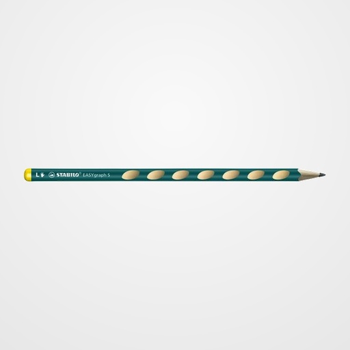 LAPIZ de GRAFITO STABILO EASY GRAPH S para ZURDOS PETROLEO - HB