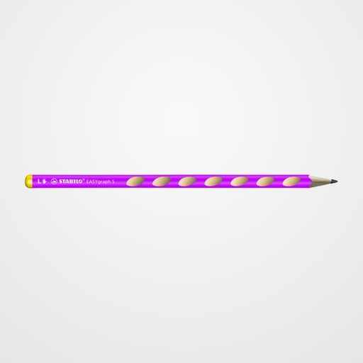 LAPIZ de GRAFITO STABILO EASY GRAPH S para ZURDOS ROSA - HB