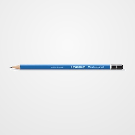 LAPIZ de GRAFITO STAEDTLER 100 LUMOGRAPH - B