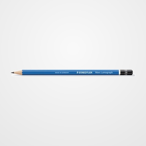 LAPIZ de GRAFITO STAEDTLER 100 LUMOGRAPH - 2B