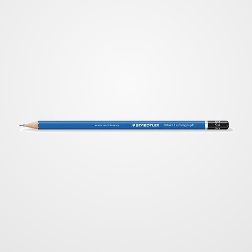 LAPIZ de GRAFITO STAEDTLER 100 LUMOGRAPH - 5H