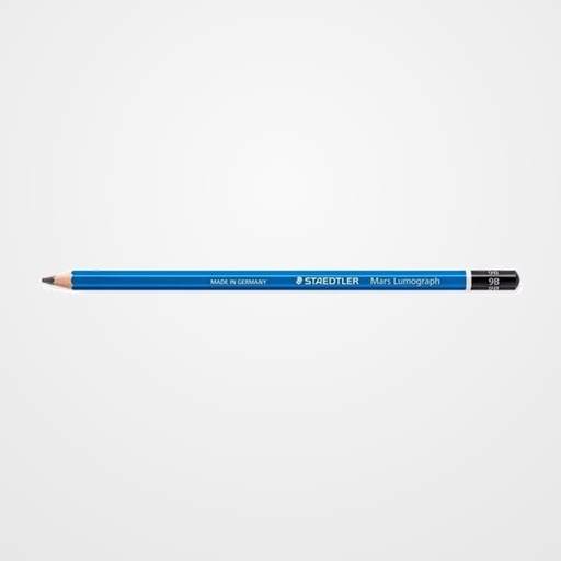 LAPIZ de GRAFITO STAEDTLER 100 LUMOGRAPH - 9B