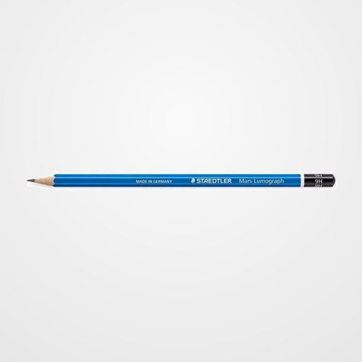LAPIZ de GRAFITO STAEDTLER 100 LUMOGRAPH - 9H