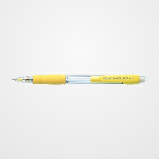 PORTAMINAS PILOT H-185 SUPERGRIP 0,5 mm cuerpo AMARILLO