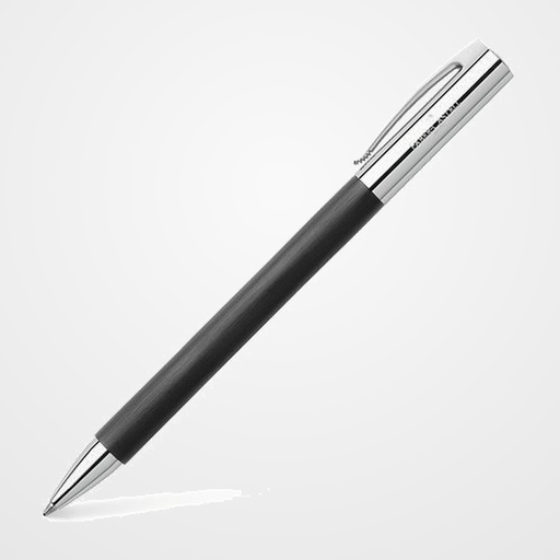 BOLIGRAFO FABER-CASTELL AMBITION METAL CROM.y RESINA NEGRA