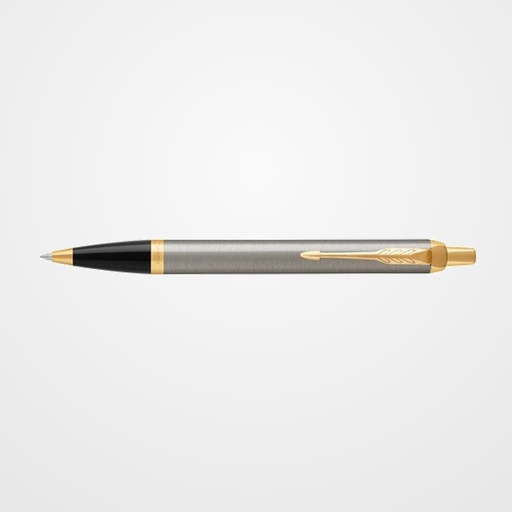 BOLIGRAFO PARKER IM CORE METAL CEPILLADO LACA GT