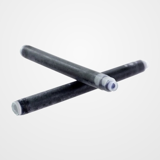 TINTA ESTILOGRAFICA WATERMAN CAJA 8 CARTUCHOS AZUL NEGRO
