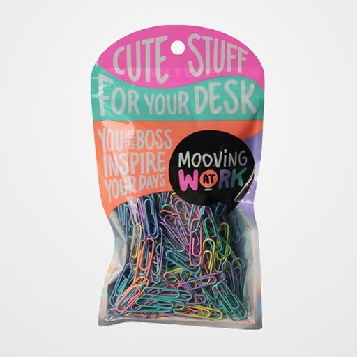 CLIP COLOR MOOVING 33mm BLISTER de 300