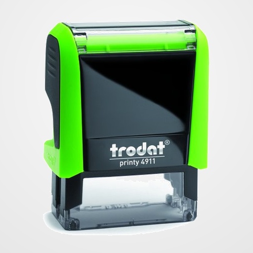 SELLO ent.AUT. TRODAT PRINTY 4911 F (38x14 mm.)  DUPLICADO  TINTA AZUL