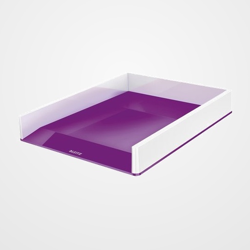 BANDEJA SOBREMESA LEITZ WOW DUAL VIOLETA/BLANCO